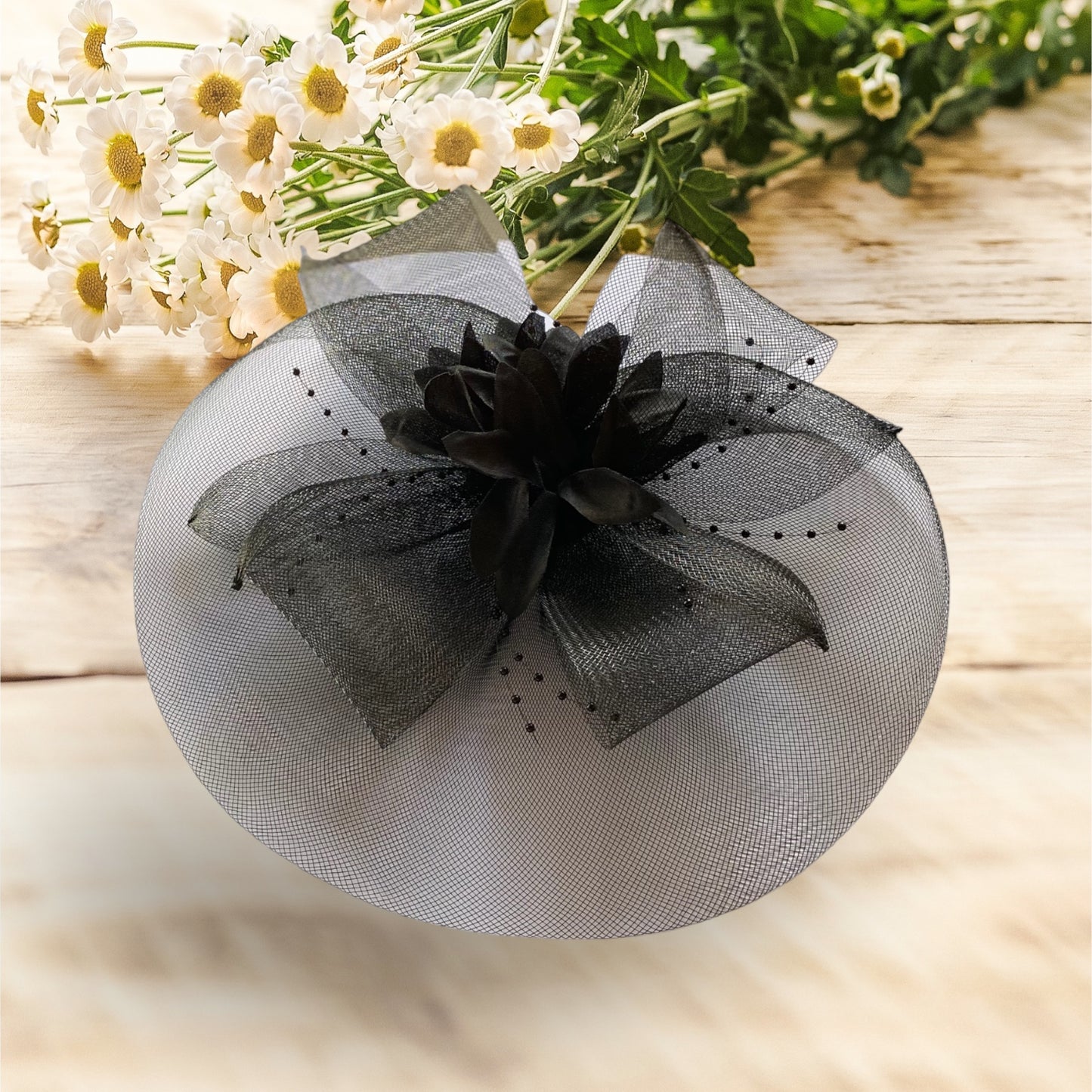 Fascinator Hat White