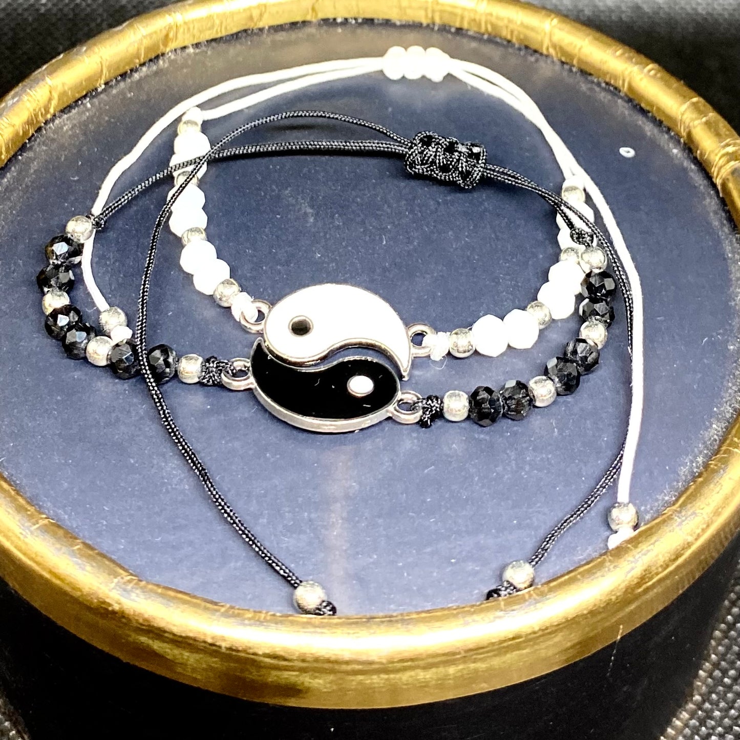 Yin and Yang bracelet set