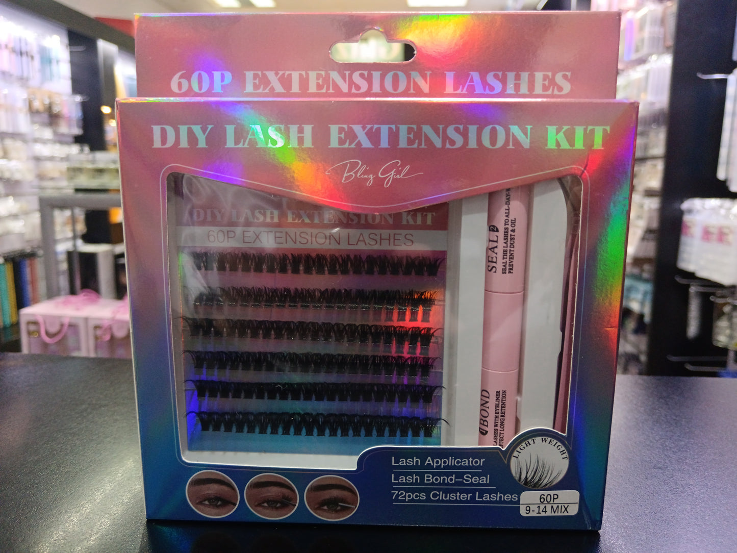 Bling Girl eyelashes tray kit